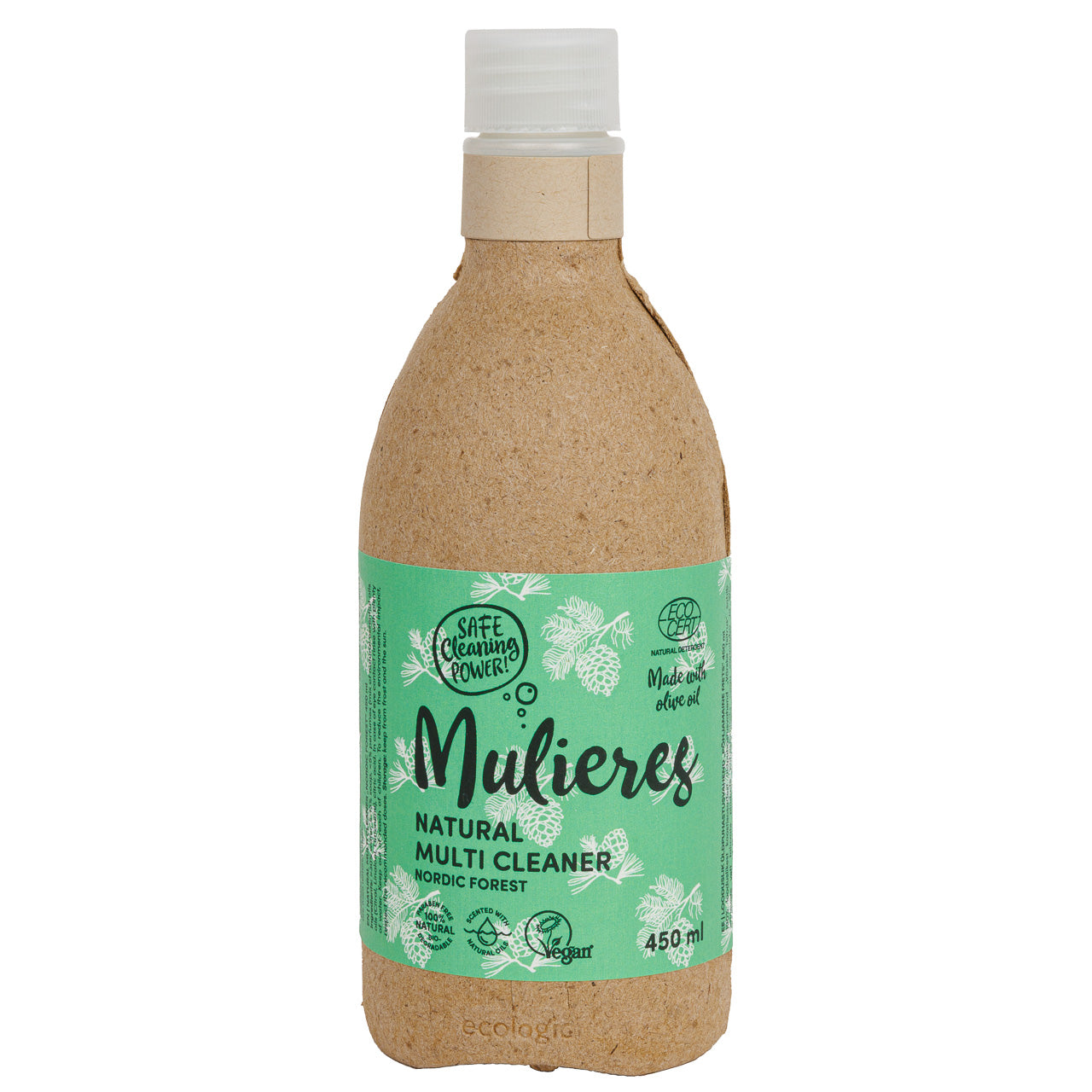 Mulieres Koncentrovaný univerzální čistič - severský les (450 ml) - poslouží i k oplachu ovoce a zeleniny Mulieres