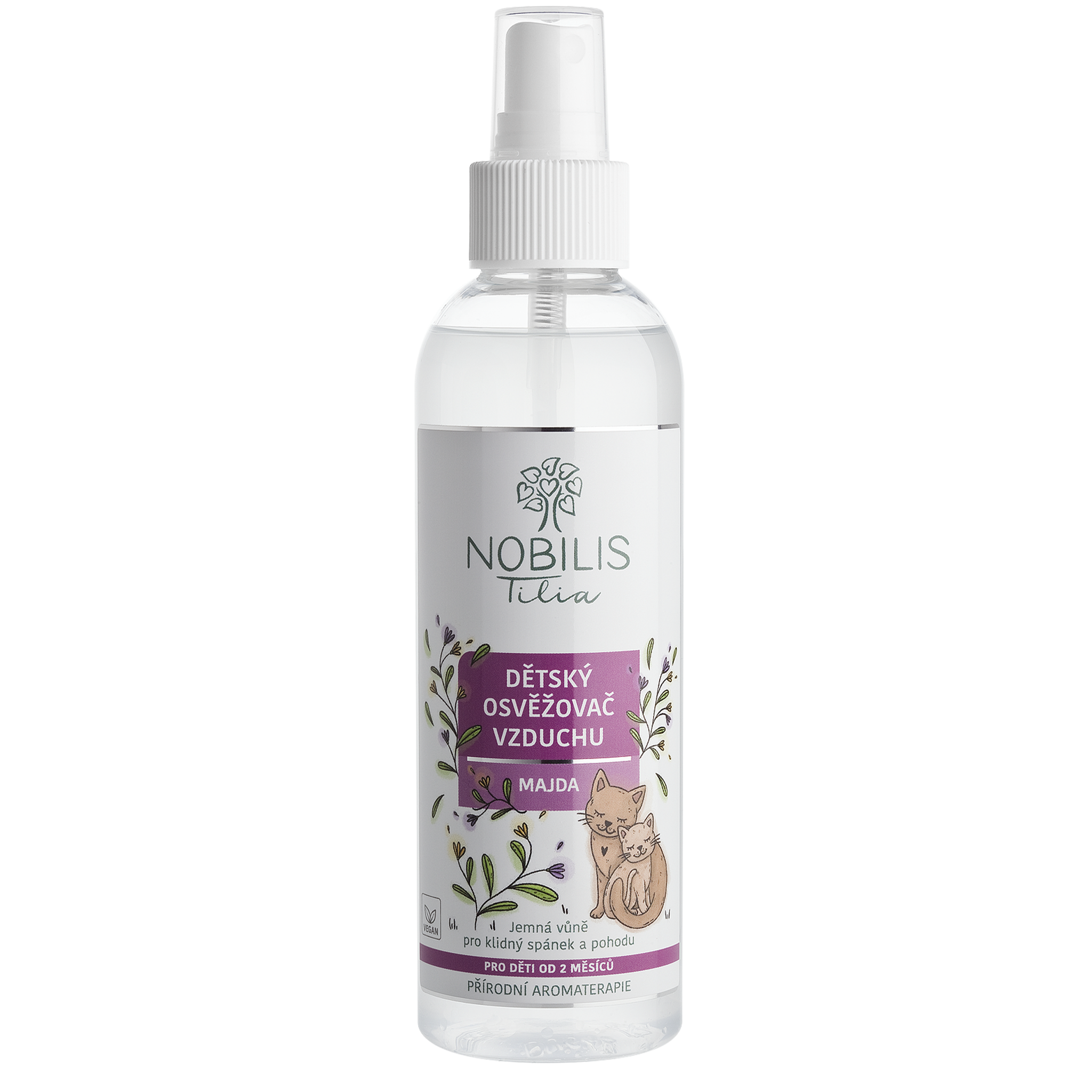 Nobilis Tilia Osvěžovač vzduchu pro děti Majda (200 ml) - s tymiánem a levandulí do dětského pokoje Nobilis Tilia