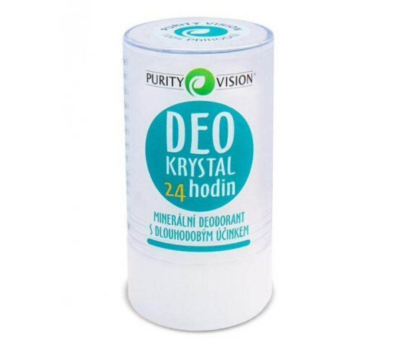 Purity Vision Deokrystal - 120 g - 100% přírodní deodorant Purity Vision