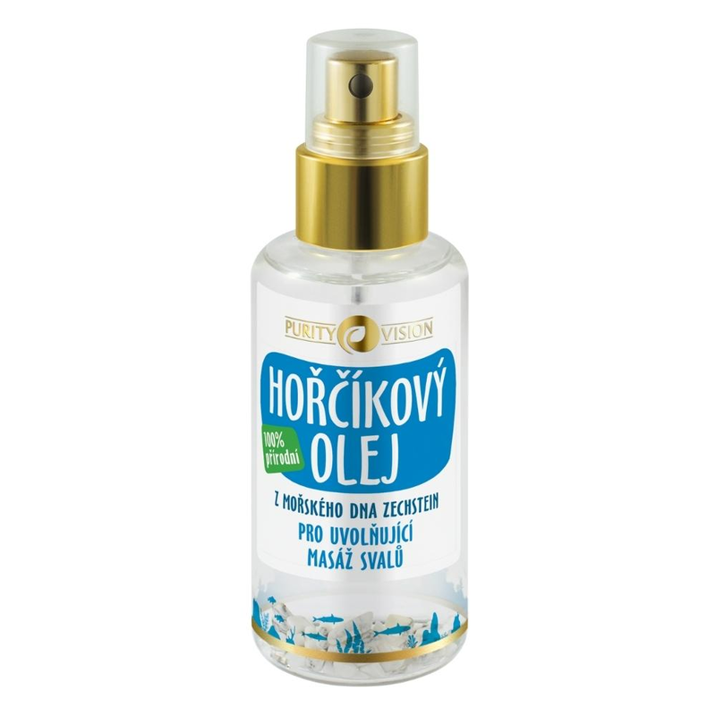 Purity Vision Hořčíkový olej (95 ml) - uvolní namožené svaly Purity Vision