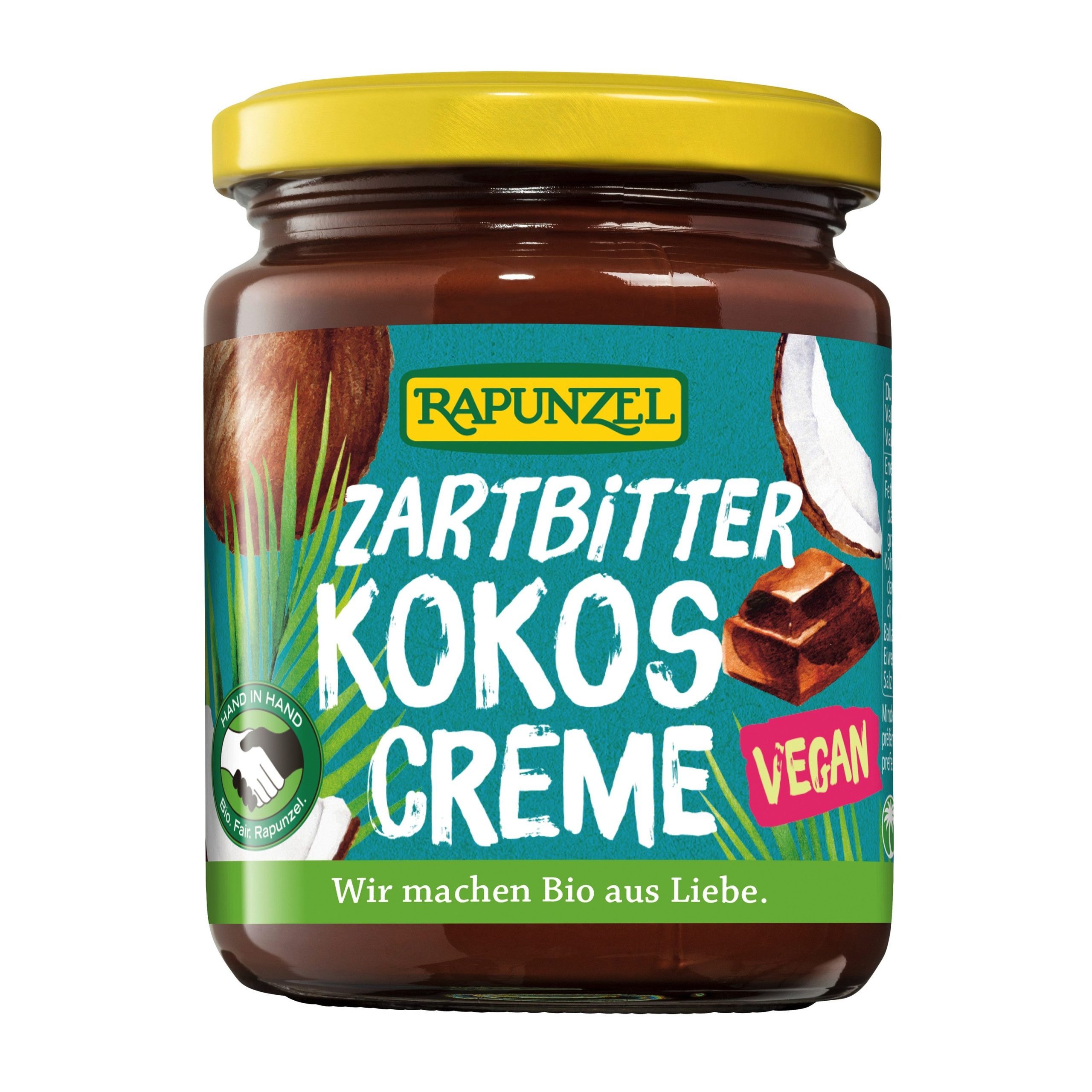 Rapunzel Krém čoko-kokosový BIO (250 g) - čokoládovo-kokosová závislost na lžičku Rapunzel