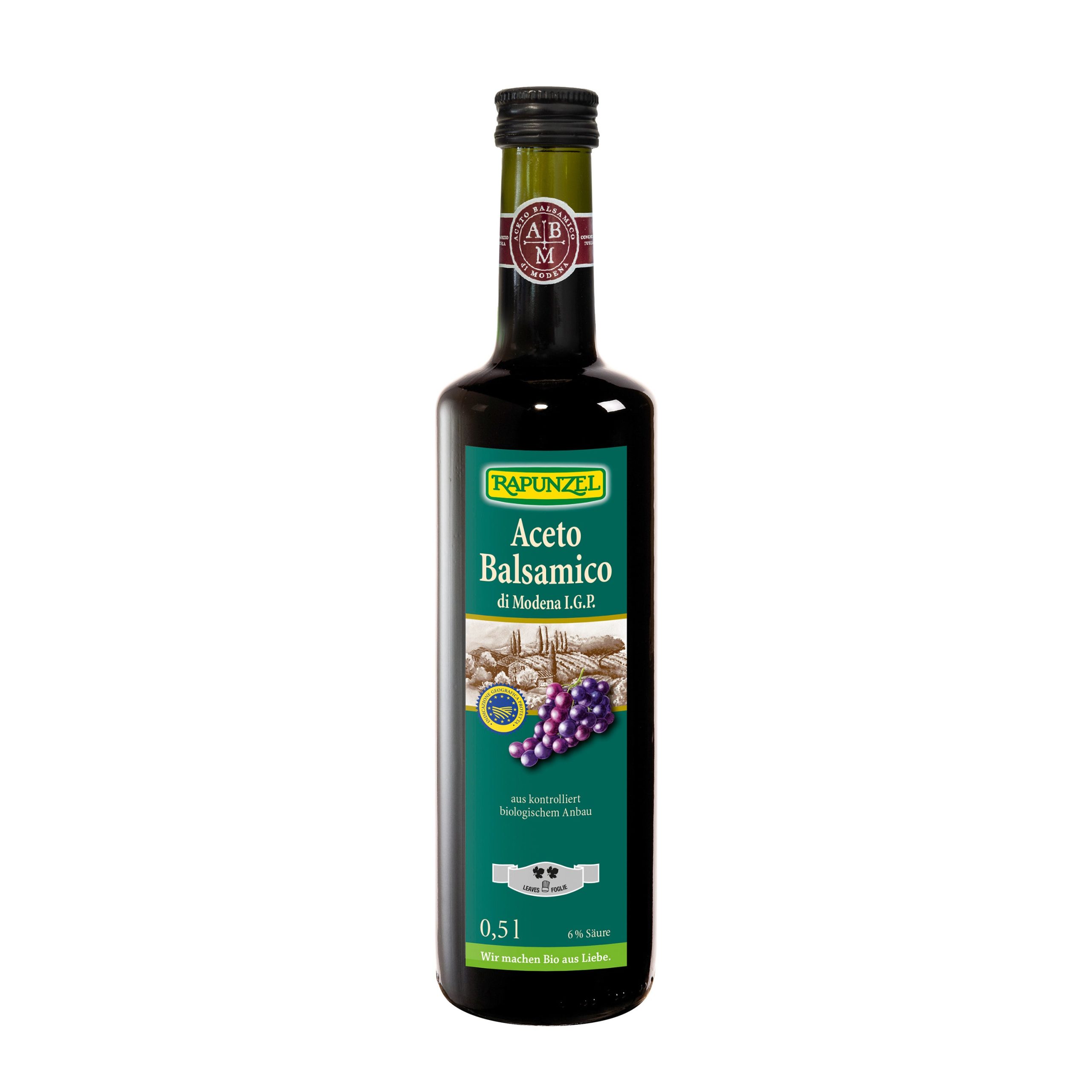 Rapunzel Ocet balsamikový Rustico BIO (500 ml) - z modeny pro každodenní vaření i dochucení Rapunzel