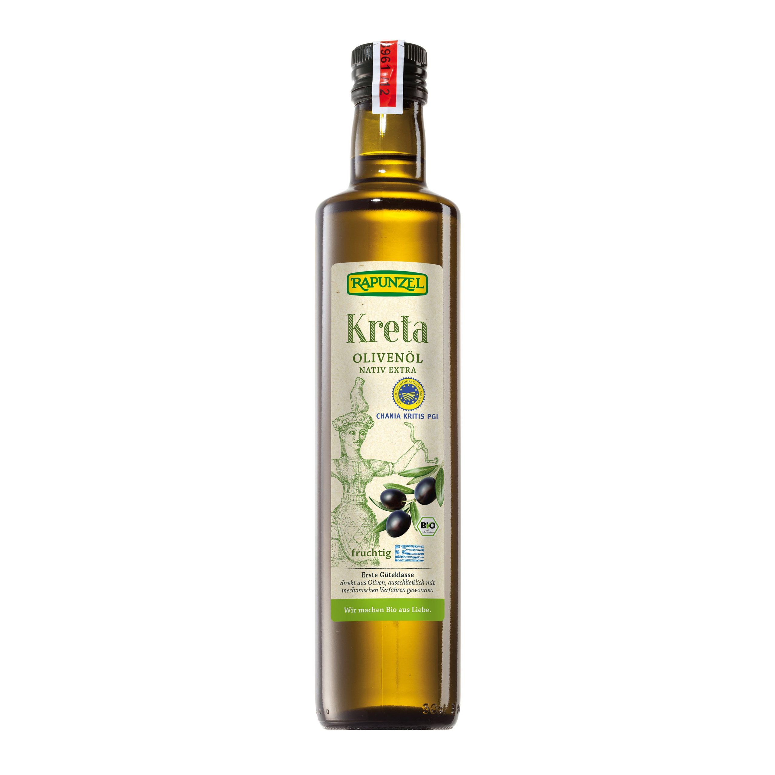Rapunzel Olej olivový krétský extra panenský BIO (500 ml) - pro studenou kuchyni a dochucení Rapunzel