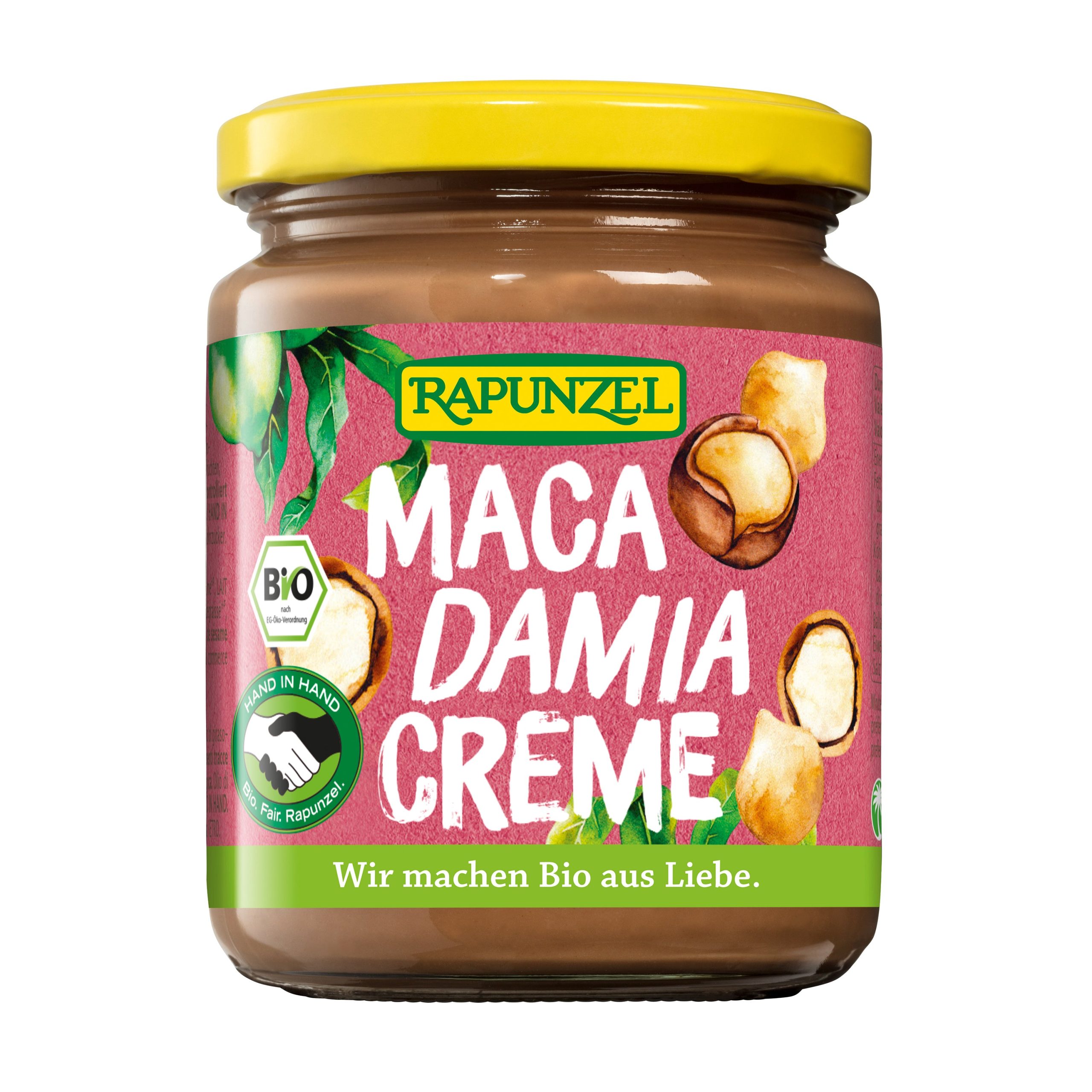 Rapunzel Pomazánka makadamová BIO (250 g) - luxusní oříšková záležitost s kakaem a špetkou soli Rapunzel