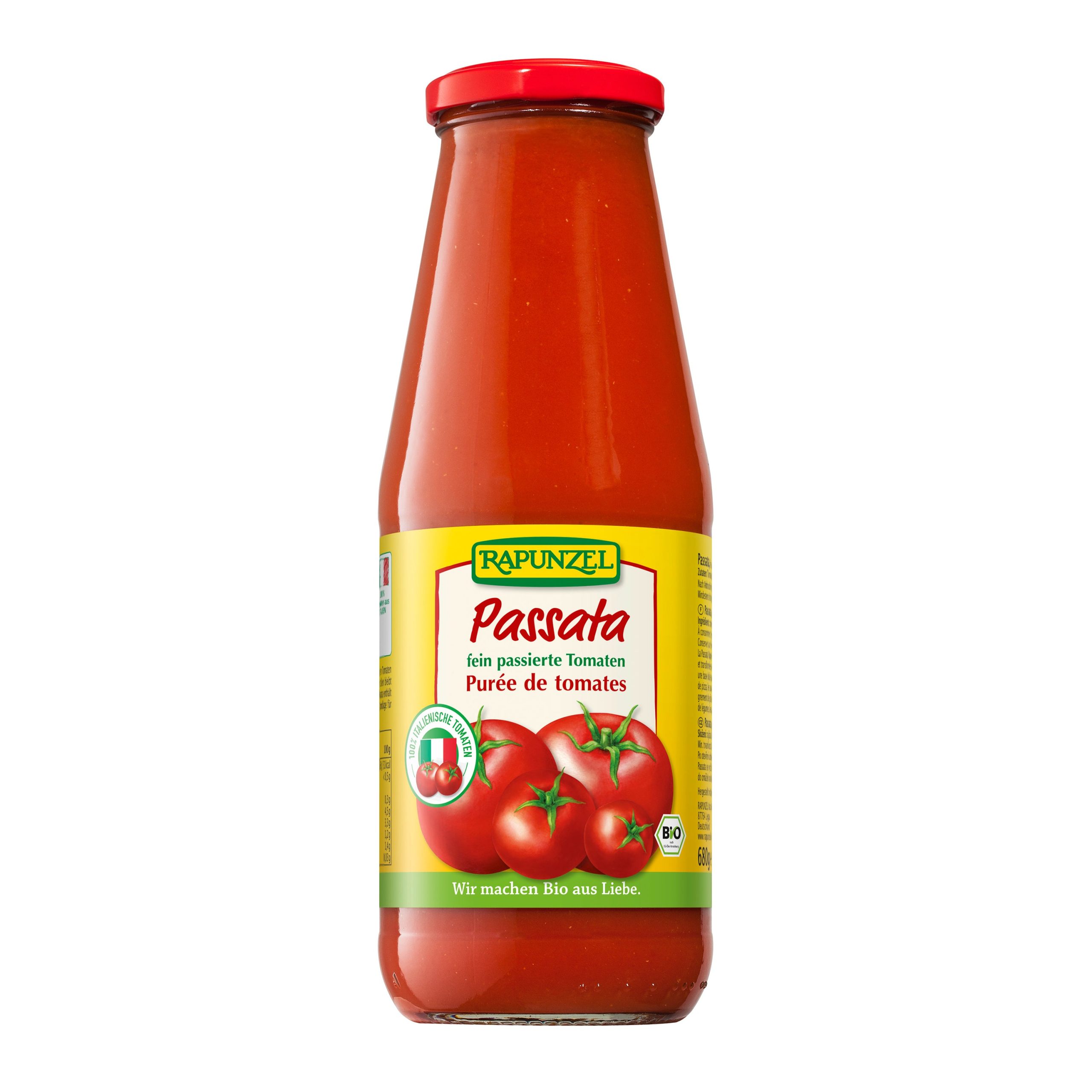 Rapunzel Rajčata drcená passata BIO (680 g) - 100 % bio italiano Rapunzel