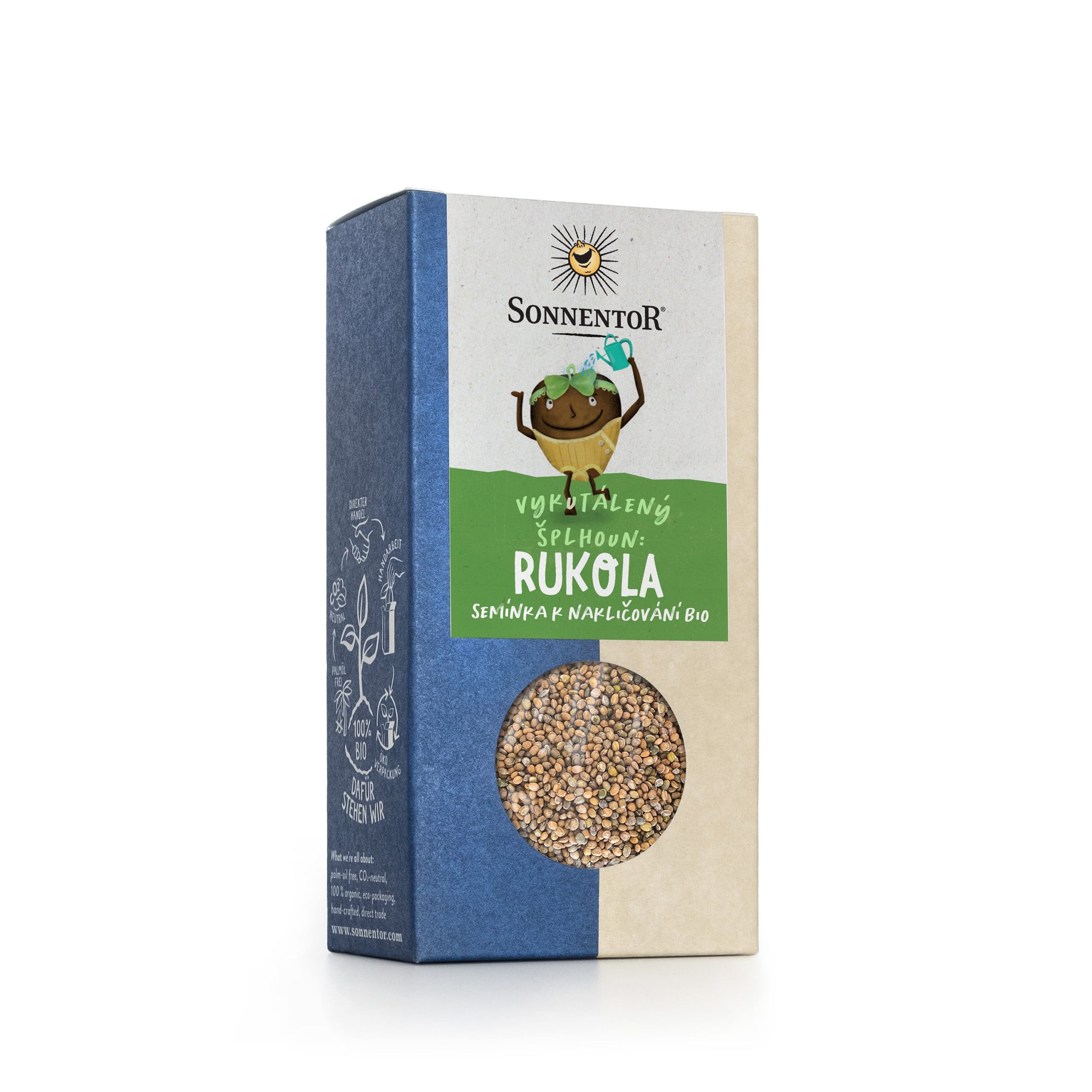 Sonnentor Rukola BIO - semínka k nakličování (120 g) - oživí saláty