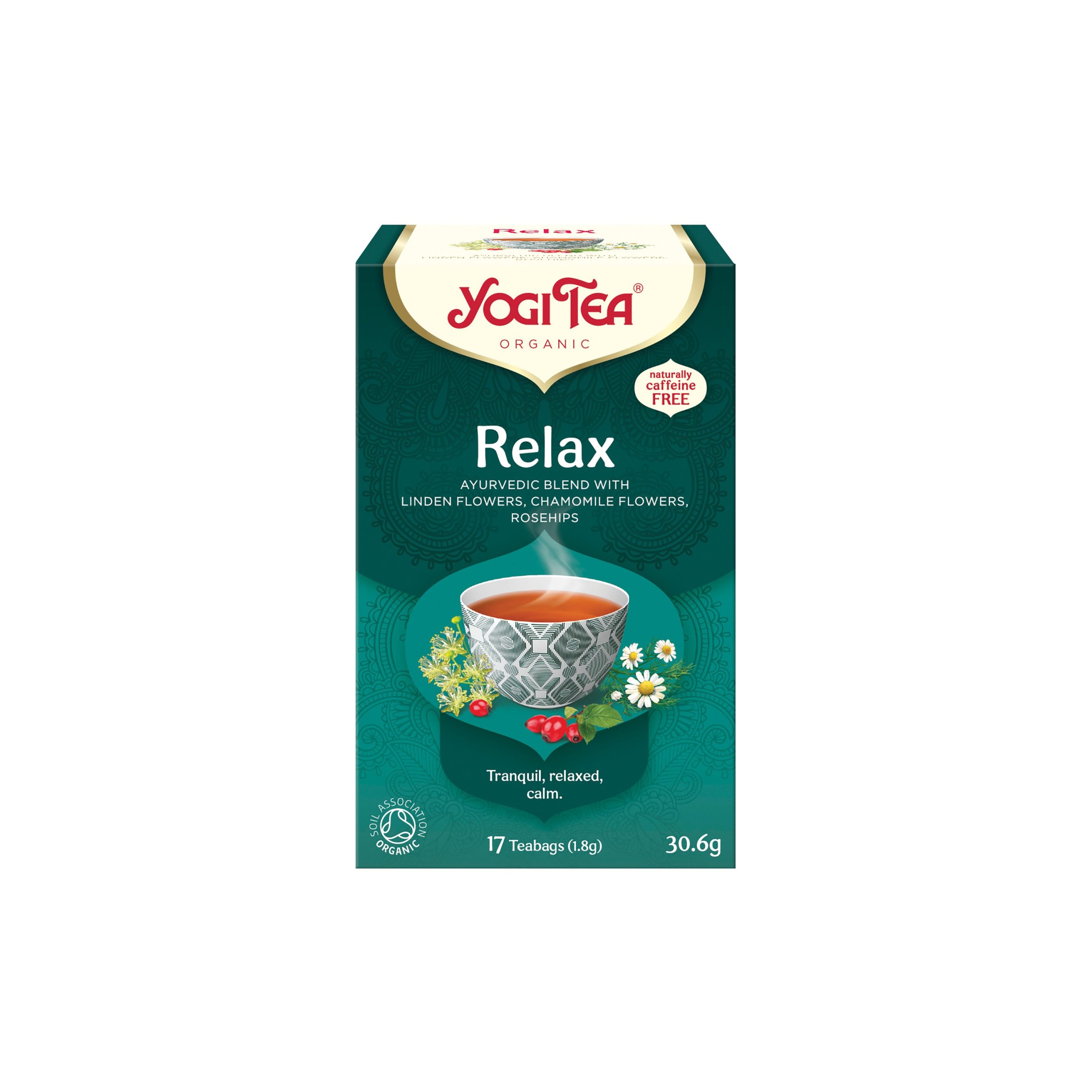Yogi Čaj Relax BIO - nálev. sáčky (17 x 1