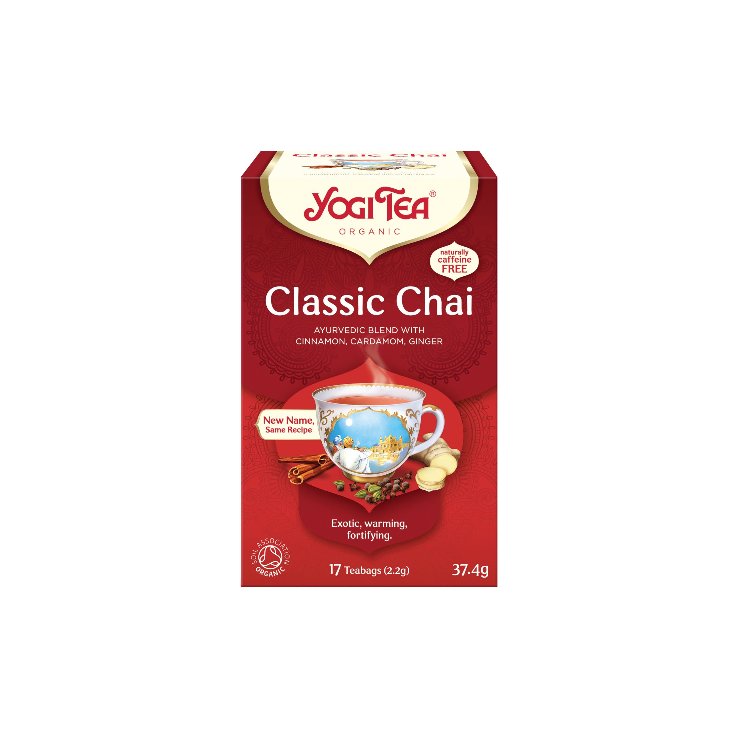 Yogi Classic Chai BIO - nálev. sáčky (17 x 2