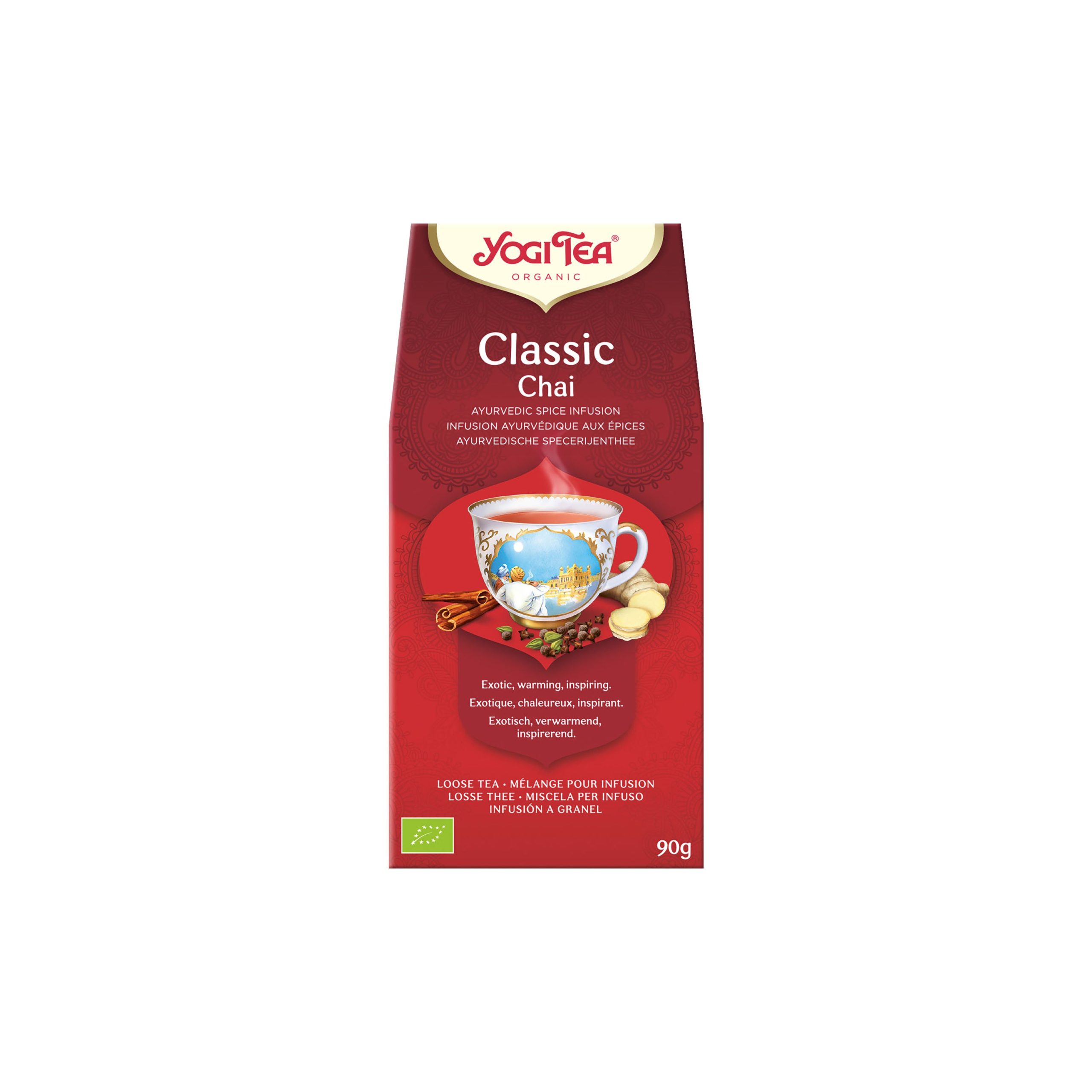 Yogi Classic Chai BIO - sypaný (90 g) - klasická receptura Yogi