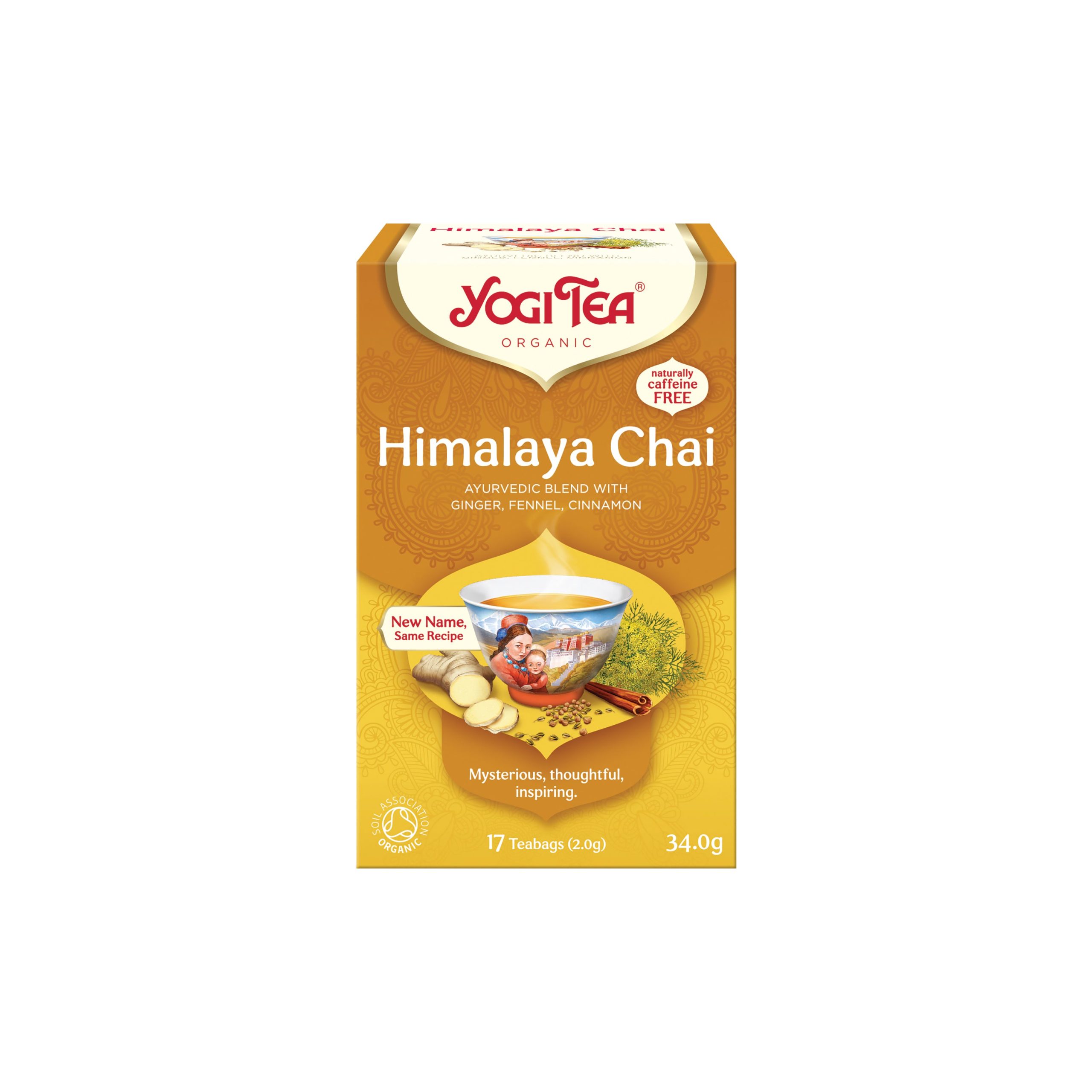 Yogi Himalaya Chai BIO - nálev. sáčky (17 x 2 g) - prohřátí nejen na horách Yogi