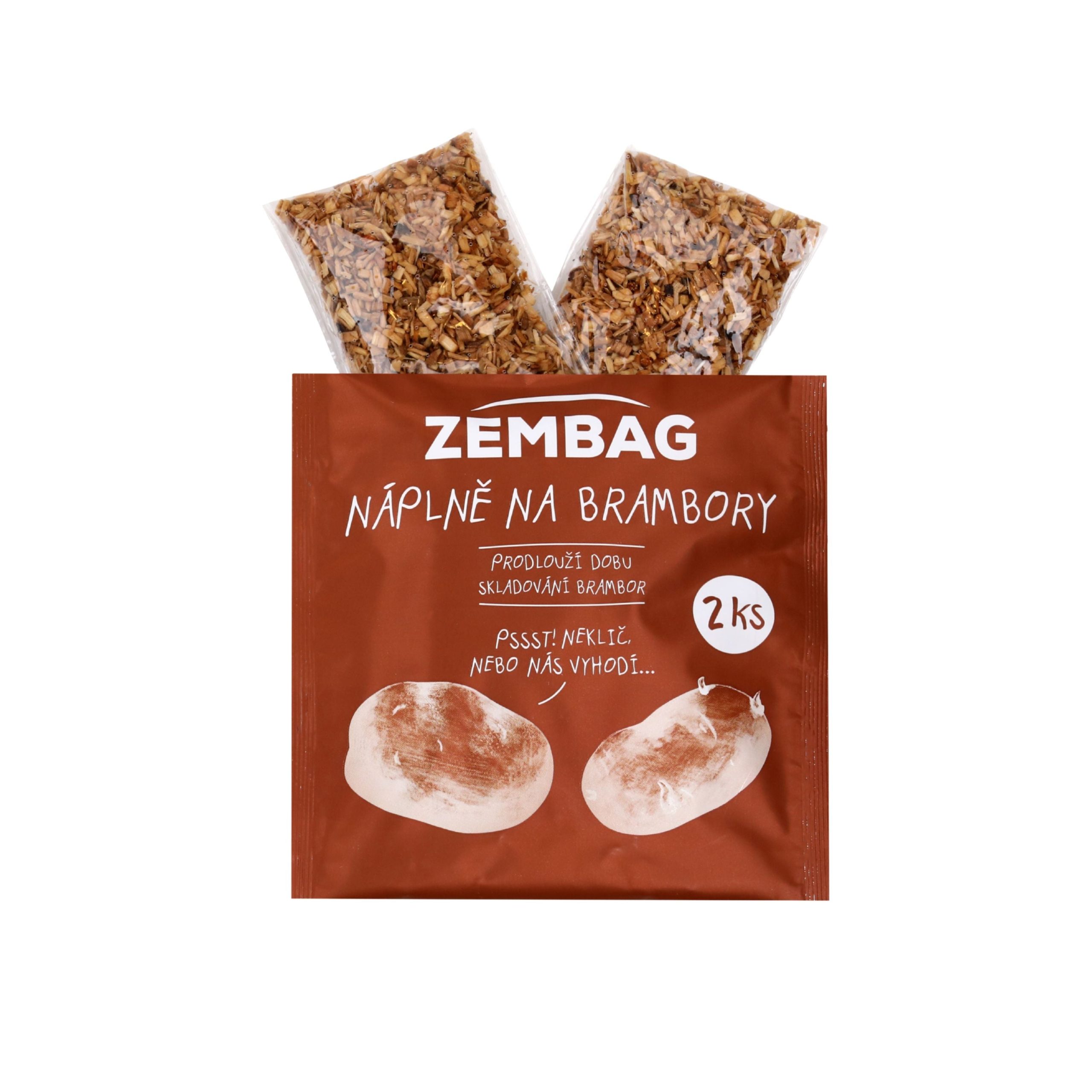 Zembag Náplň na 5 kg brambor (2 x 14 g) - zabraňuje klíčení min. 5 měsíců Zembag